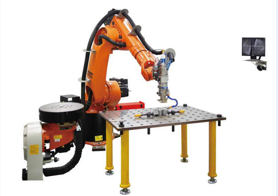 10 Axis Resistance Spot Welding Machine CW Fiber Laser automatic circumferential