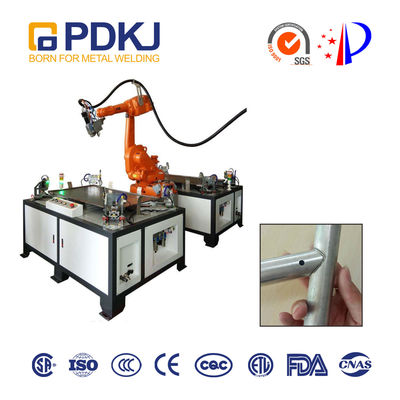 1kw Integrated Pipe Industrial Welding Robot Workstation For Aluminum