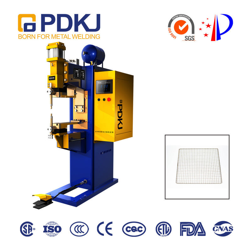 80KVA DC Steel Wire Mesh Spot Welding Machine 6000N ISO Certificate